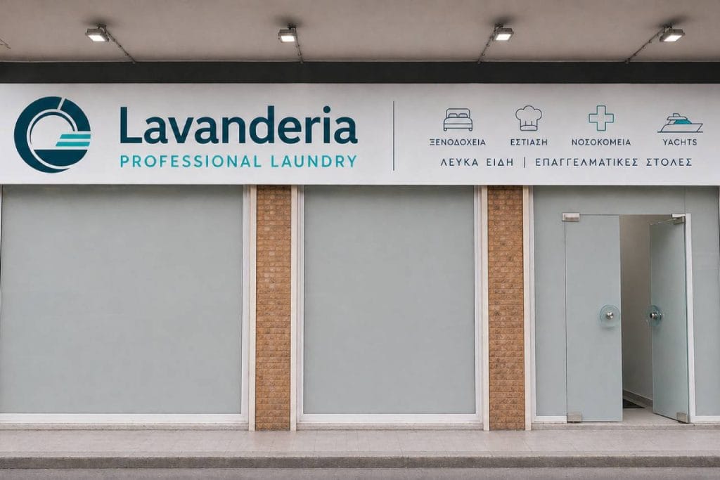 Lavanderia Athens Επαγγελματικές Υπηρεσίες Laundry - Καθαρισμός Ιματισμού Επιχειρήσεων, Καθαρισμός Επαγγελματικών Στολών, Καθαρισμός & Laundry Ιματισμού Σκαφών Πρόσοψη Lavanderia Athens - Επαγγελματικές Υπηρεσίες Laundry - Καθαρισμός Ιματισμού Επιχειρήσεων, Καθαρισμός Επαγγελματικών Στολών, Καθαρισμός & Laundry Ιματισμού Σκαφών